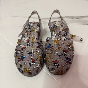 Mini Melissa Translucent Purple Jelly Sandals